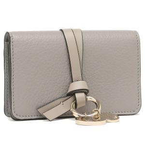 クロエ カードケース アルファベット グレー レディース CHLOE CHC21WP015F57 053｜axes