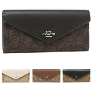 コーチ COACH 長財布 シグネチャー レディース 3034 アウトレット