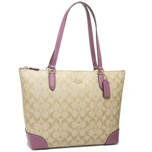 コーチ トートバッグ アウトレット レディース COACH F29208 IMOG8 ライトカーキ パープル