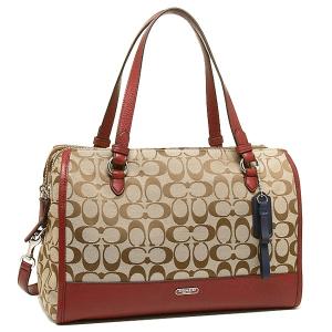 コーチ ショルダーバッグ アウトレット COACH F31921 SKHCM カーキ クリムゾン