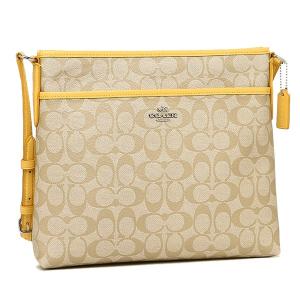コーチ アウトレット ショルダーバッグ COACH F34938 SVF8I ライトカーキ カナリアイエロー