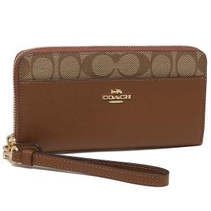 コーチ COACH 長財布 レディース F76971 IME74 カーキ ブラウン アウトレット