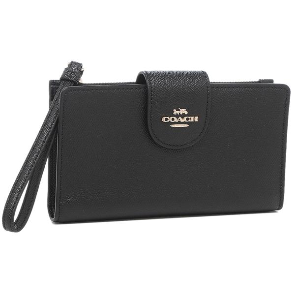 【P10％ ~5/13 9時】コーチ COACH 長財布 ブラック レディース C2869 IMBL...