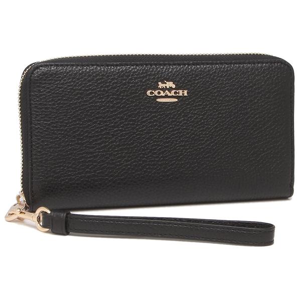 【P10％ ~5/13 9時】コーチ COACH 長財布 ブラック レディース C4451 IMBL...