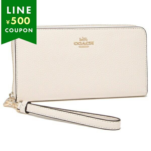 コーチ COACH 長財布 ホワイト レディース C4451 IMCHK アウトレット