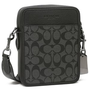 【P10％ ~5/13 9時】コーチ アウトレット ショルダーバッグ シグネチャー ブラック メンズ COACH CC009 QBMI5｜axes