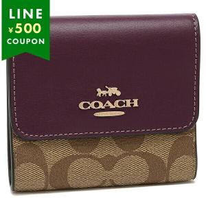 COACH（コーチ） アウトレット 三つ折り財布 シグネチャー ミニ財布
