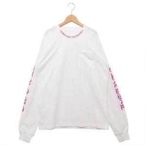 クロムハーツ Tシャツ カットソー ホワイト パープル メンズ CHROME HEARTS 314507 WTP｜axes