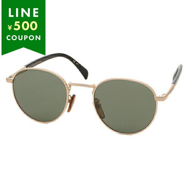 デビッドベッカム サングラス アイウェア 51サイズ ライトグリーン ゴールドブラック メンズ レデ...