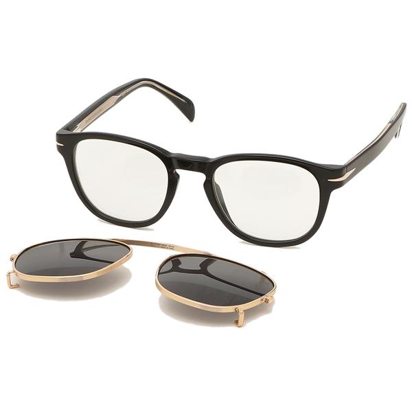 デビッドベッカム 眼鏡フレーム アイウェア 50サイズ インターナショナルフィット グレー ブラック...
