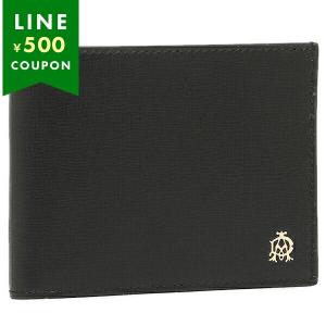 ダンヒル 2つ折り 財布 レザー dunhill ダンヒル Dunhill 二つ折り財布 レザー ブラック