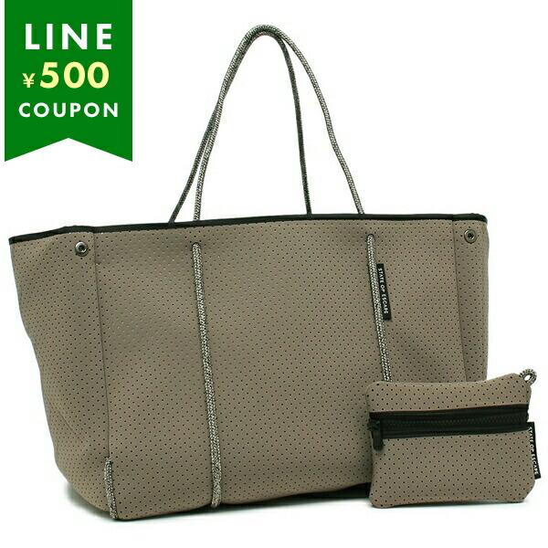 ステートオブエスケープ トートバッグ エスケープ キーフック ポーチ付き ブラウン レディース ST...