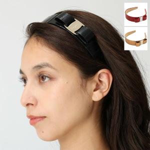 フェラガモ カチューシャ ヴァラ ferragamo スパンコール リボン FERRAGAMO フェラガモ ヘアアクセサリー アクセサリー ヴァラ リボン
