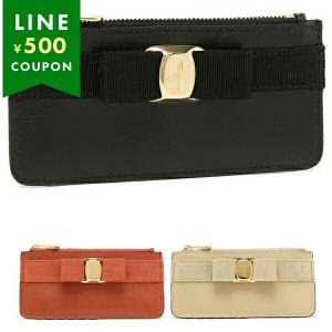 【P10％ ~5/13 9時】フェラガモ カードケース フラグメントケース ヴァラ 名刺入れ リボン レディース FERRAGAMO 22E010｜axes