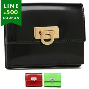 FERRAGAMO フェラガモ 二つ折り財布 ヴァラ レディース 22D515 : AXES