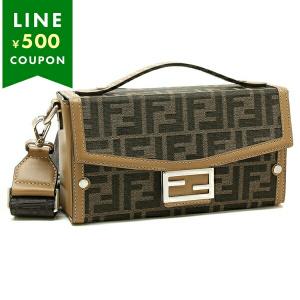 Fendi FFロゴプリント ショルダーバッグ FENDI フェンディ ショルダーバッグ ソフトトランクバゲット FFロゴ