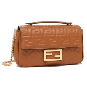 フェンディ ショルダーバッグ ハンドバッグ バゲット ブラウン レディース FENDI 8BR793 AH9C F1C0G｜axes