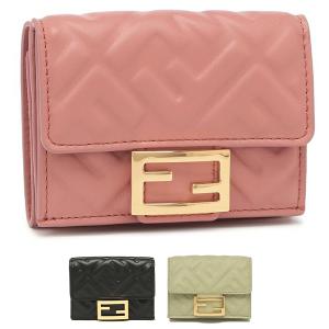 FENDI（フェンディ） 財布 ウォレット バゲット マイクロ 三つ折り財布