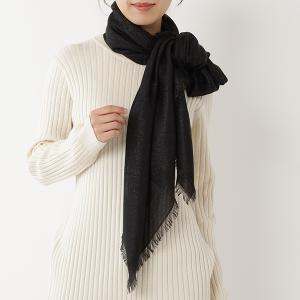 FENDI フェンディ マフラー FXT117 ASG2 レディース リブ