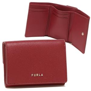 フルラ アウトレット 三つ折り財布 クラシック ミニ財布 レッド レディース FURLA WP00234-BX0306-CBN00｜axes