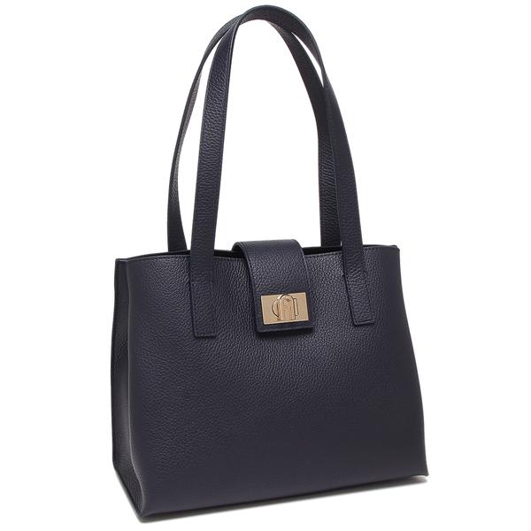 【P10％ ~5/7 9時】フルラ トートバッグ ネイビー レディース FURLA WB01098 ...