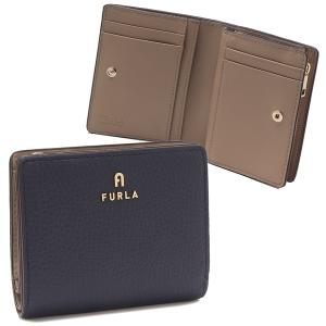 【P10％ 4/28 0時〜4/29 24時】フルラ 二つ折り財布 カメリア ミニ財布 ネイビー ブルー レディース FURLA WP00307 HSC000 2725S WP00307HSC0002725S｜axes