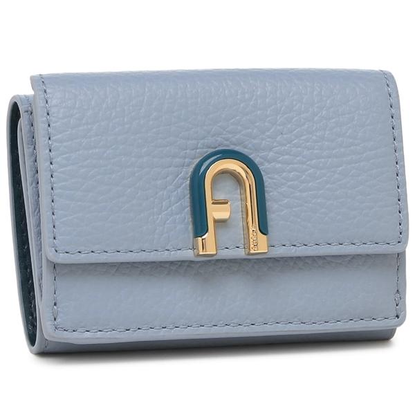 フルラ 三つ折り財布 イデア S ミニ財布 ブルー レディース FURLA WP00573 HSF0...