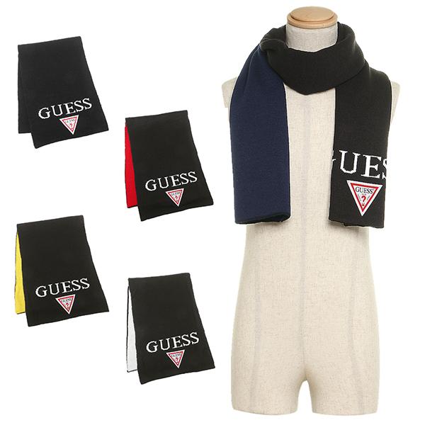 ゲス マフラー 30×180cm アクリル100％ メンズ レディース GUESS AI4A8851...