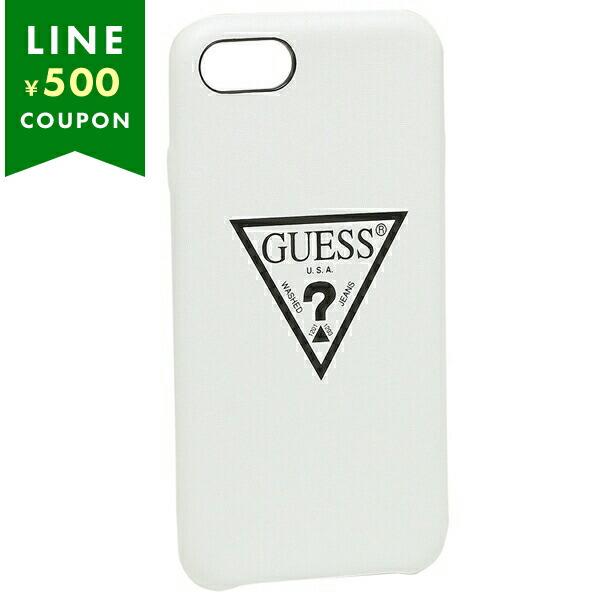ゲス iphoneケース メンズ レディース GUESS GUHCI8PUWT WHT ホワイト