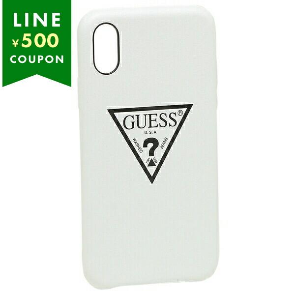 ゲス iphoneケース メンズ レディース GUESS GUHCPXPUWT WHT ホワイト