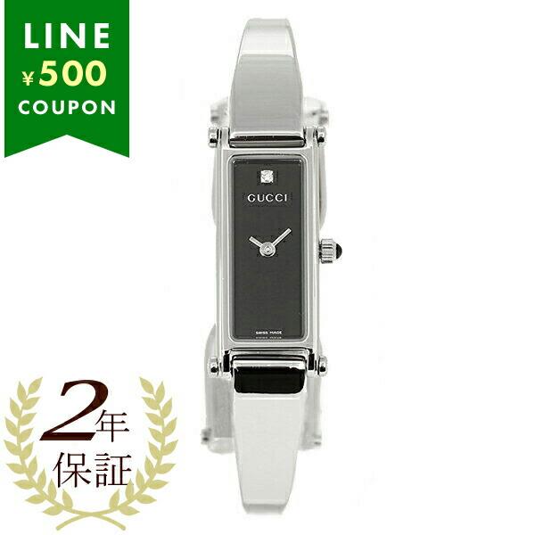 【2年保証】グッチ 時計 レディース 1500シリーズ クォーツ ブラック シルバー GUCCI Y...