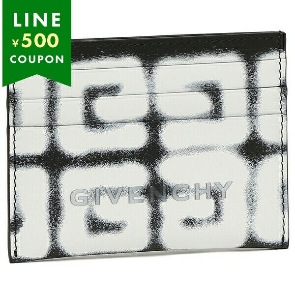 ジバンシィ カードケース タグエフェクト 4Gプリント カードホルダー ブラック メンズ GIVEN...