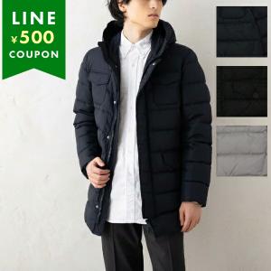 ヘルノダウンジャケットコートチャコールグレー HERNO ヘルノ ダウンジャケット コート グレー メンズ PI0191U 12004Z