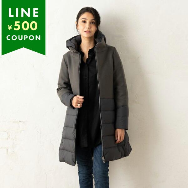 ヘルノ ダウンジャケット コート グレー レディース HERNO PI001965D 33432R ...