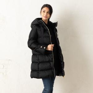 HERNO ヘルノ A-Shape Satin Down Coat ダウンコート サテン Aシェイプ