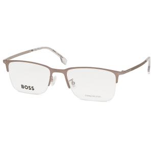 ヒューゴ ボス メガネフレーム 眼鏡フレーム アジアンフィット グレー シルバー メンズ HUGO BOSS 1616F R81｜axes