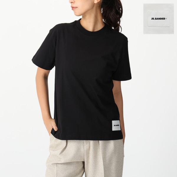 ジルサンダー Tシャツ カットソー オーガニックコットン レディース JIL SANDER J40G...