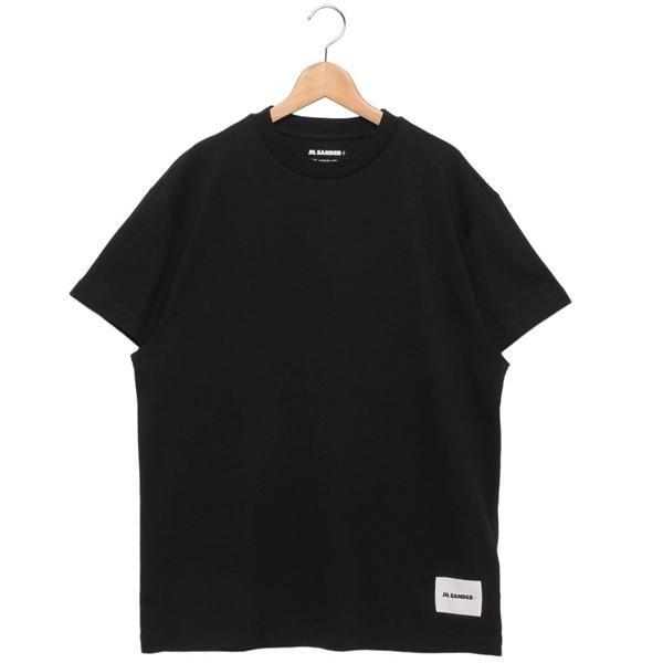 ジルサンダー Tシャツ カットソー オーガニックコットン ブラック メンズ JIL SANDER J...