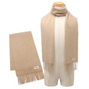 【P10% 6/1 20時~6/2 24時】ジョンストンズ マフラー ベージュ メンズ レディース JOHNSTONS OF ELGIN WA000016 HB0210 WOVEN SCARF OATMEAL 小判｜axes