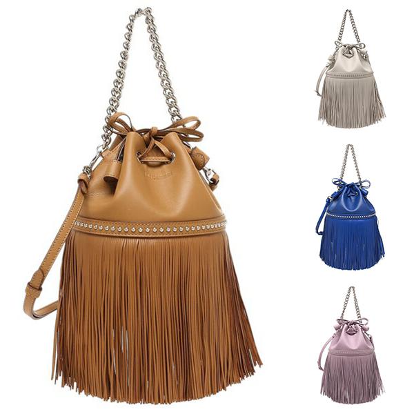 ジェイアンドエムデヴィッドソン ハンドバッグ ショルダーバッグ フリンジ カーニバル Mサイズ 2W...