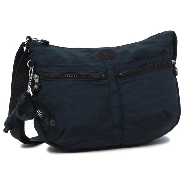 キプリング ショルダーバッグ KIPLING イゼラー 特別カラー 7L ブラック ブルー レディー...