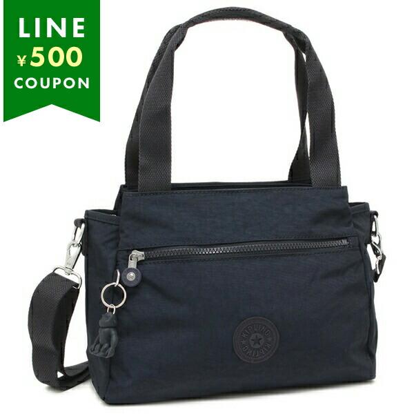 キプリング ショルダーバッグ エリーシア 10L ネイビー レディース KIPLING K43791...