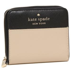 ケイトスペード 財布 二つ折り KATE SPADE wlr00636 129 ベージュ系 