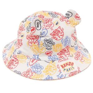 ケンゾー ベビー用品 帽子 ベビー バケットハット オフホワイト キッズ KENZO K60017 12P｜axes