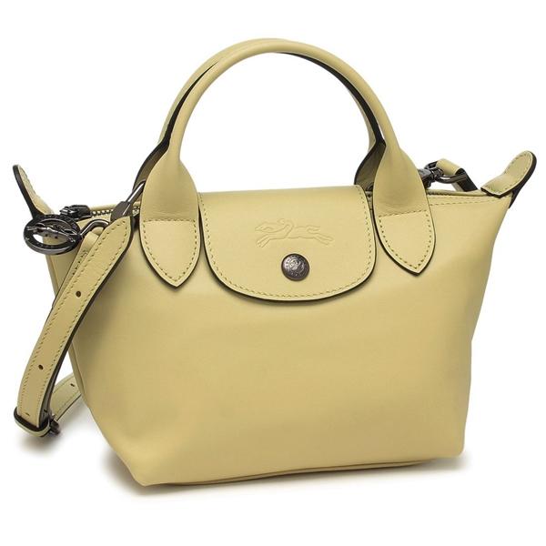 ロンシャン ハンドバッグ ショルダーバッグ プリアージュ エクストラ XSサイズ グリーン レディー...