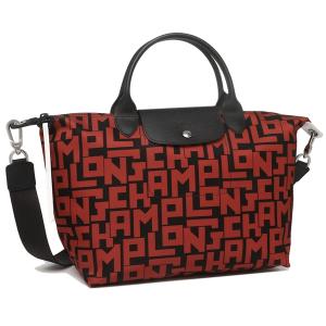 ロンシャン トートバッグ ショルダーバッグ レディース LONGCHAMP 1515 412 C09 ブラック レッド A4対応