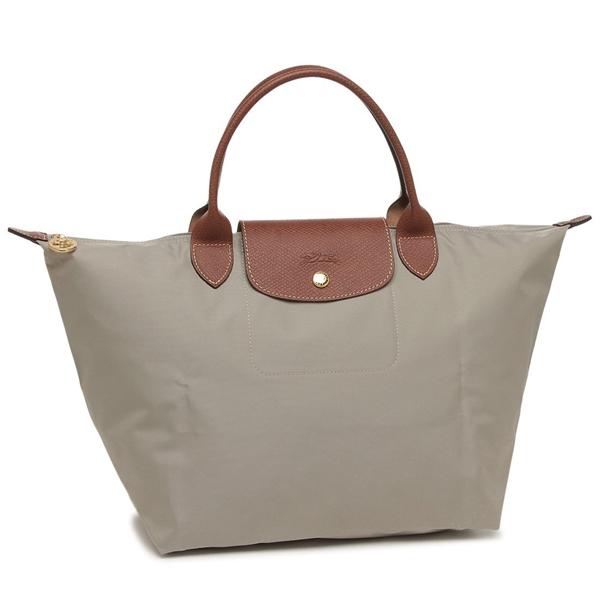 ロンシャン ハンドバッグ プリアージュ オリジナル Mサイズ グレー レディース LONGCHAMP...