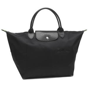 【P10% 6/1 20時~6/2 24時】ロンシャン ハンドバッグ プリアージュ グリーン Mサイズ ブラック レディース LONGCHAMP L1623 919 001｜axes