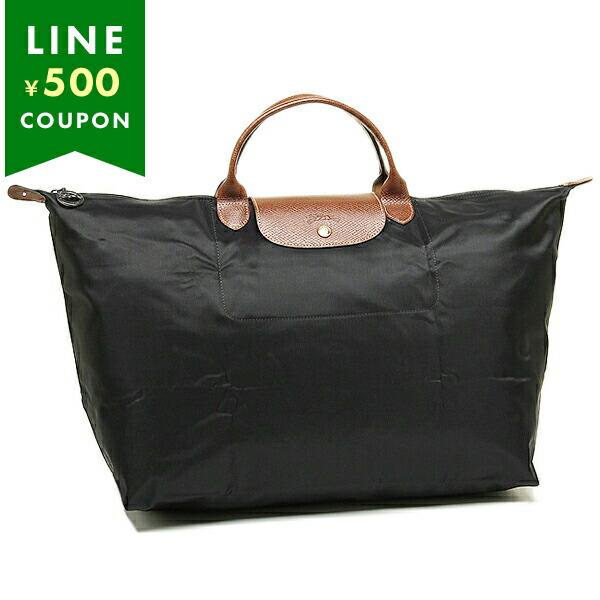 ロンシャン ハンドバッグ ル プリアージュ L トラベル ブラック レディース LONGCHAMP ...
