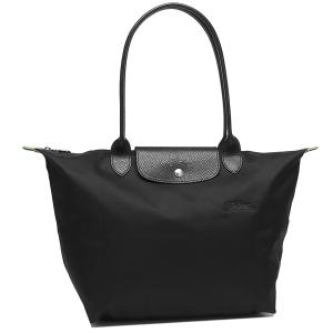 【P10％ 4/28 0時〜4/29 24時】ロンシャン トートバッグ プリアージュ グリーン Lサイズ ブラック レディース LONGCHAMP L1899 919 001 A4対応｜axes